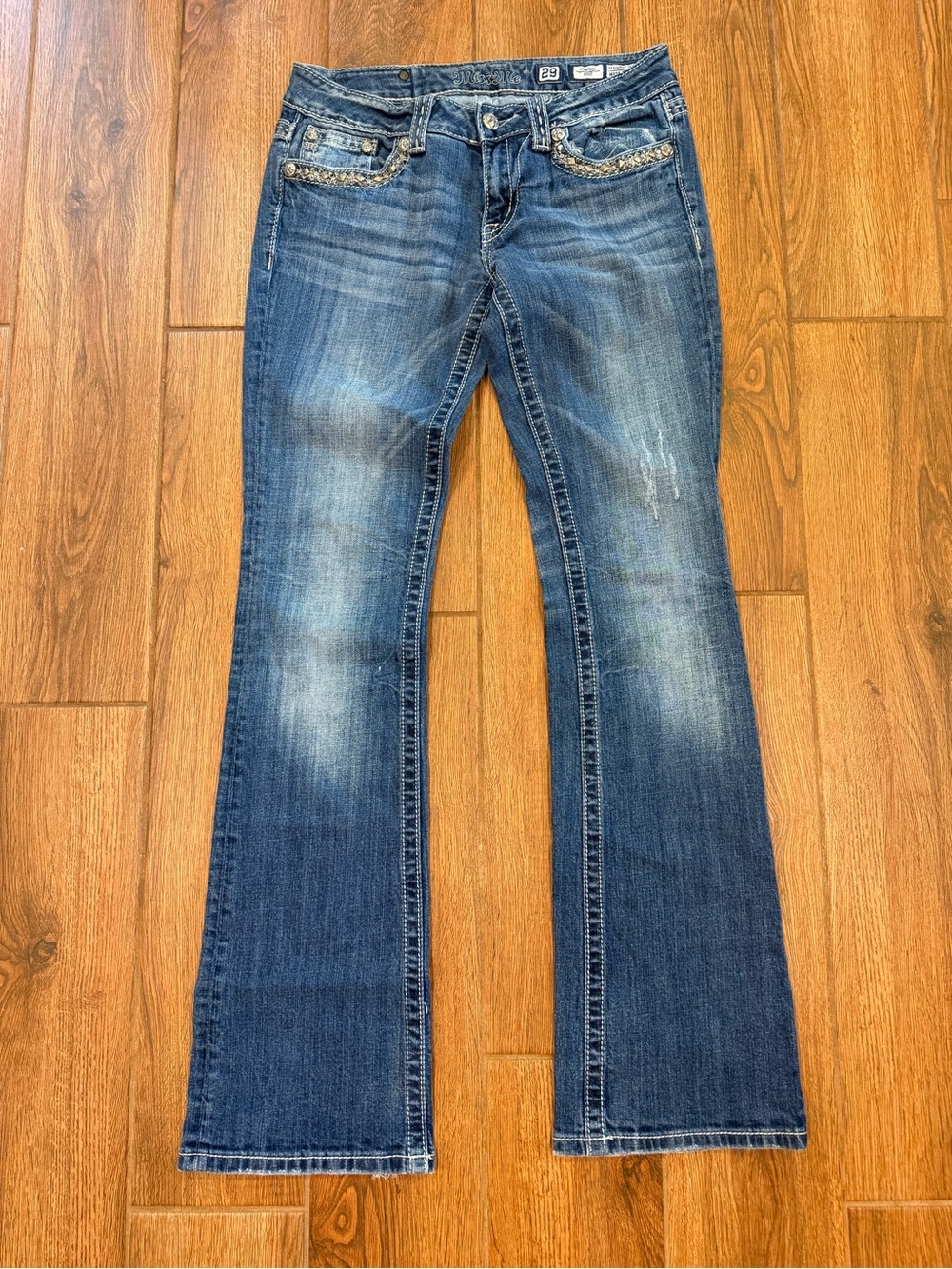 Miss Me Women’s Mid-Rise Bootcut Jeans Size 29